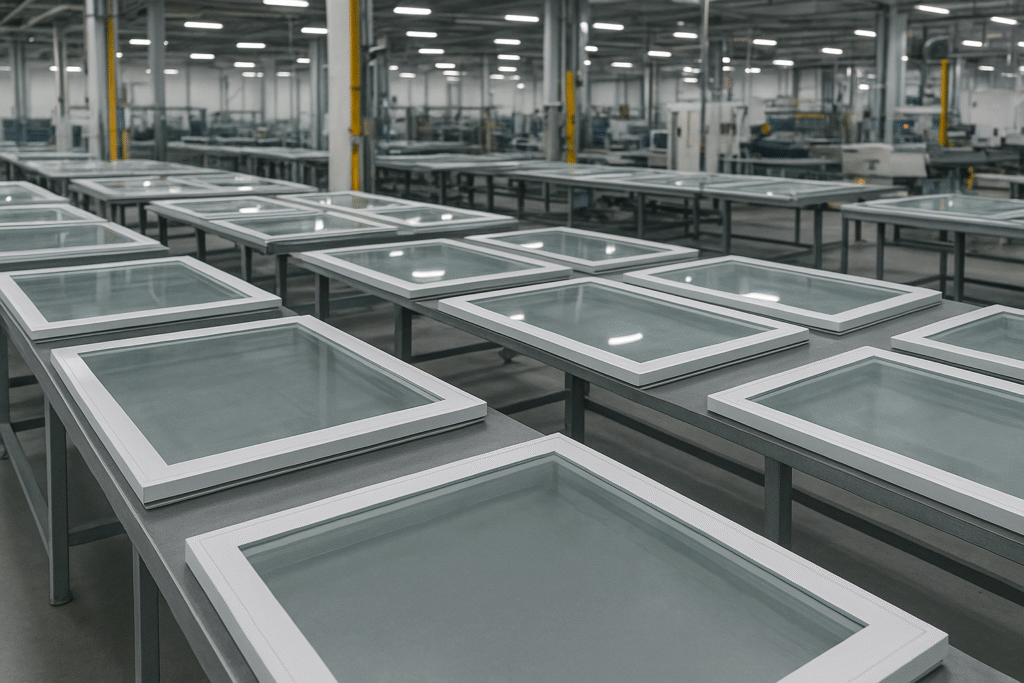 تولید شیشه یخچال در کارخانه شاه شیشه
